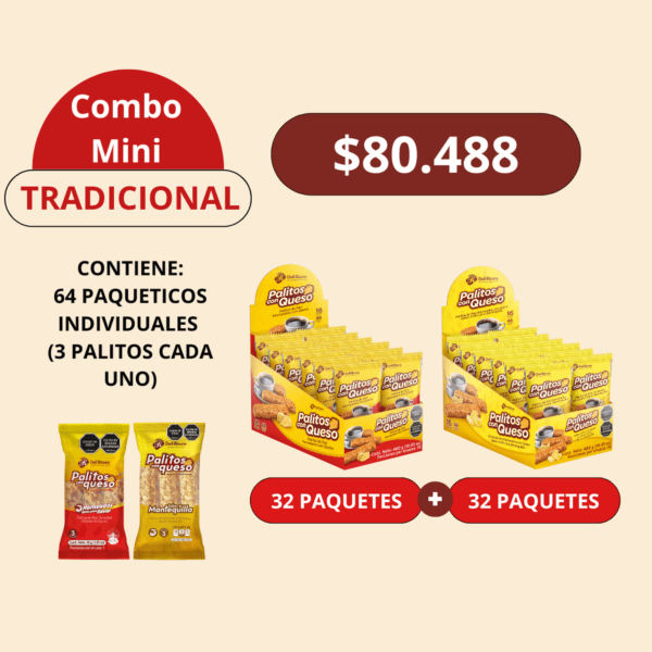Combo Mi Negocio #3 - Palitos Tradicionales (Mini)