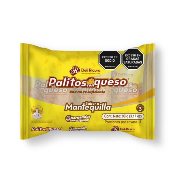 Palitos con Queso sabor a Mantequilla