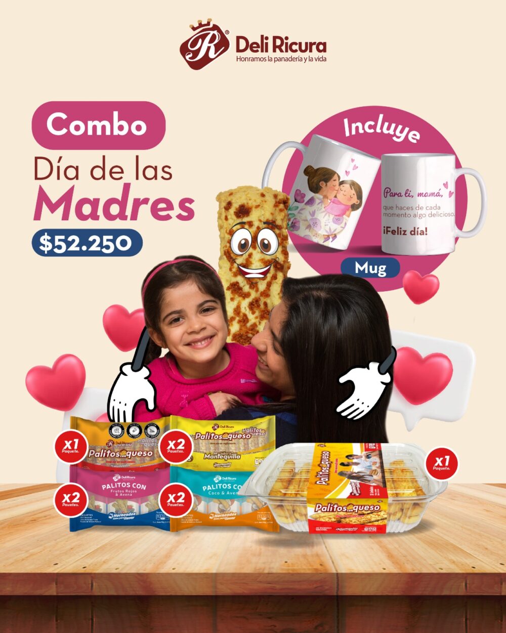 Combo para Mamá - incluye mug especial para Mamá