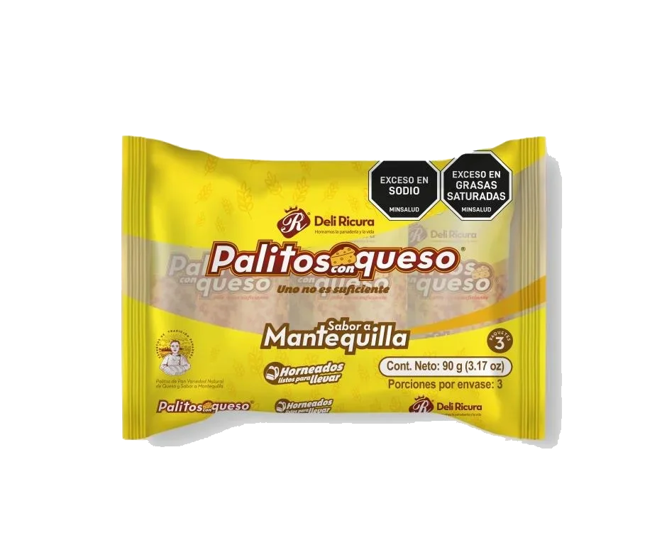 Palitos de Queso con Mantequilla