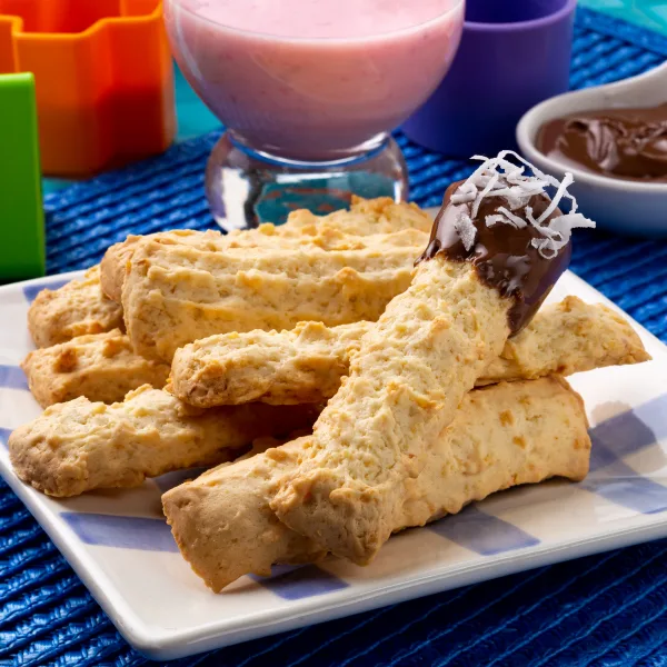 Palitos con Coco y Avena